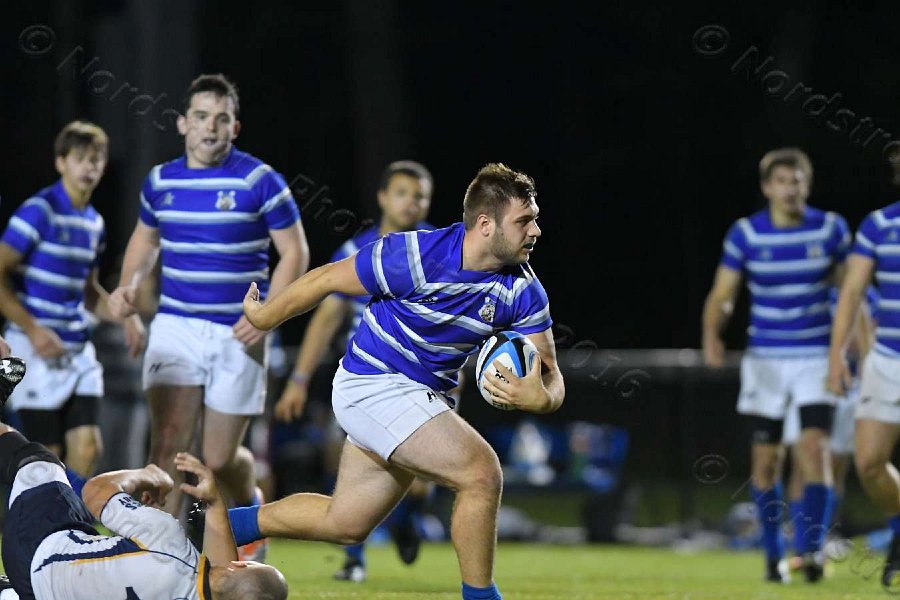 Wheaton Men\'s Rugby vs Mass Maritime.  Photo by Keith Nordstrom